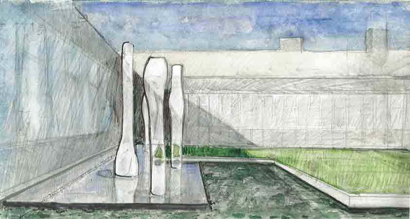 environmental sculpture - terreinplastiek Dordrecht Holland 1969