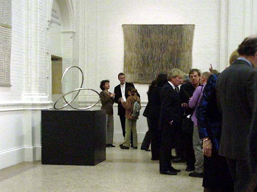 exhibitions of Lucien den Arend - Stedelijk Museum Amsterdam - de voorstelling, an exhibition of Dutch art - curated by Queen Beatrix of the Netherlands - her choice