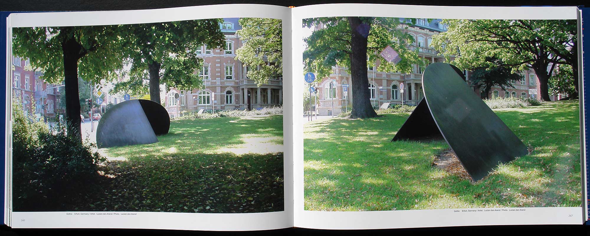 Public Art: A World's Eye View - Erfurt public sculpture.