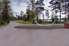 A sculpture for a traffic circle in Kuopio Finland- stainless steel sculpture for a roundabout.