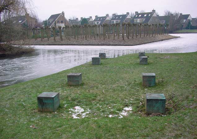 Barendrecht Holland and the sculptures of Lucien den Arend - his site specific sculpture ordered by the city of Barendrecht