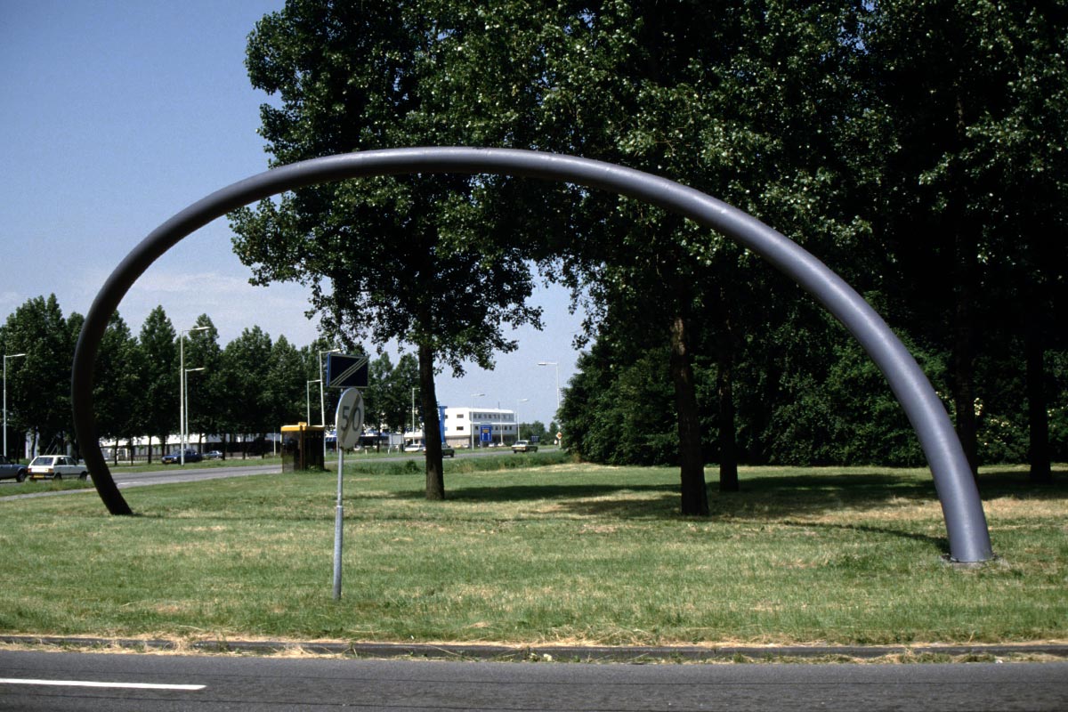 Spijkenisse Holland - sculptures (site specific and public sculpture) in cities in Europe and America by Lucien den Arend - his site specific sculptures ordered by the city of Spijkenisse