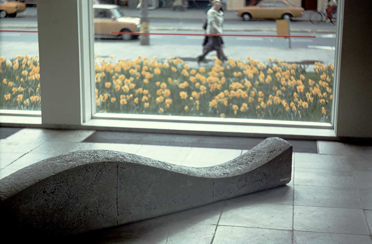 "BETON" - concrete sculptures in the Stedelijk Museum, Amsterdam NL.