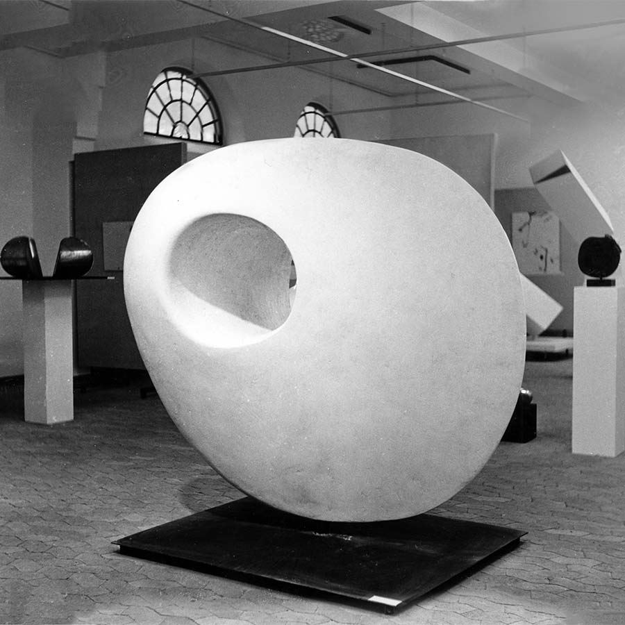 "tien jonge dordtse kunstenaars" Waarheid en Vrede room - Dordrechts Museum - 1972.