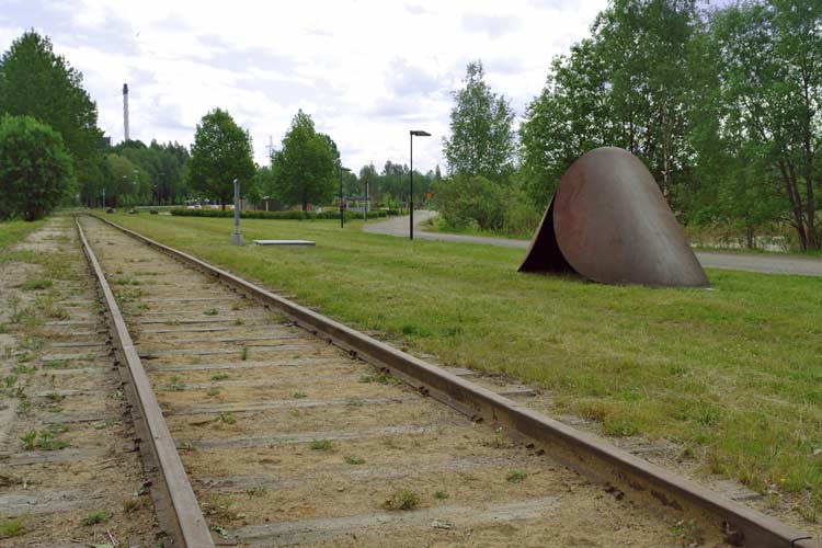 environmental art and art in the environment - Mikkeli Park, Mikkeli Finland.