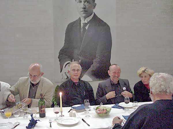 dinner at Modriaan Huis artists of Mondiale Echo's - MONDIALE ECHO'S - Amersfoort Holland