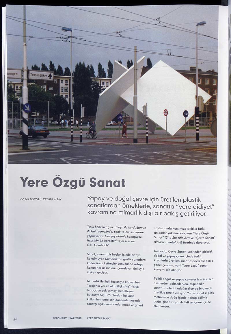 BETONART 19 - Yere Üzgü Sanat, Zeynep Alpay - Concrete and Architecture - PAB (Potansiyel Arastirma Birimi), Istanbul Turkey