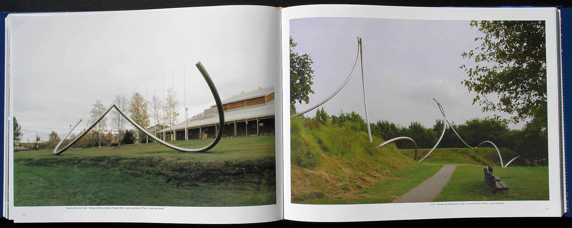Public Art: A World's Eye View - Kemijärvi, Houten public sculpture.