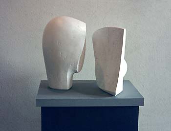 plaster sculpture for bronze - Dutch and Finnish sculptures by Lucien den Arend