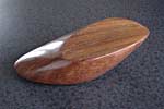 Wooden sculpture - padauk wood.