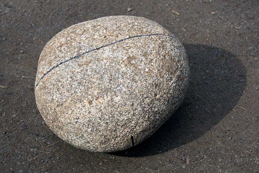 2013 - perpendicular section - liberated stones series.