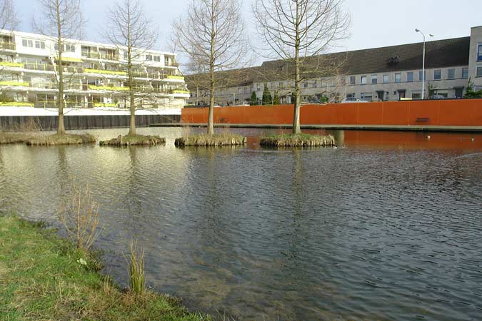 site specific art in Holland and the sculpture and environments by Lucien den Arend - his site specific sculptures and environmental sculptures.