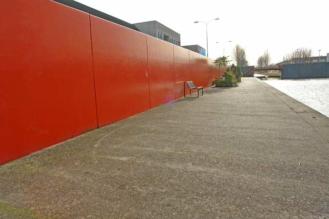 site specific art in Holland and the sculpture and environments by Lucien den Arend - his site specific sculptures and environmental sculptures.