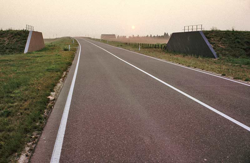 LAND ART - public lecture at zlgevents courtyard - Kuala Lumpur environmental sculpture - dike section in Dirksland the Netherlands