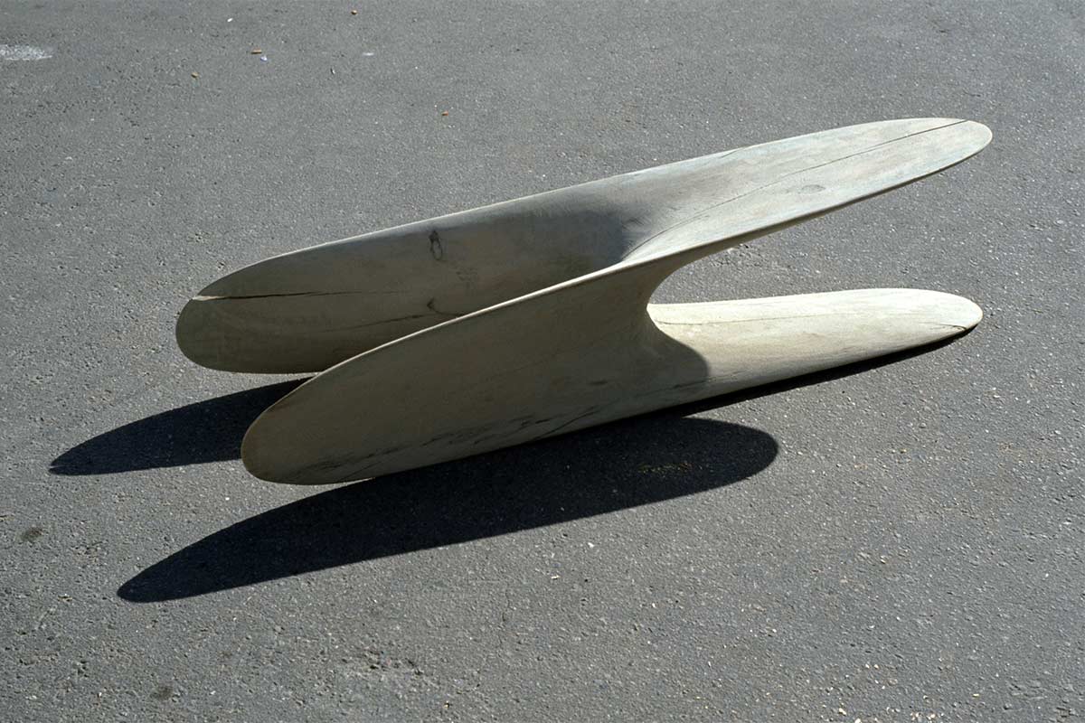 sculpture - wood by Finnish/Dutch sculptor Lucien den Arend - sculptures in kelo wood