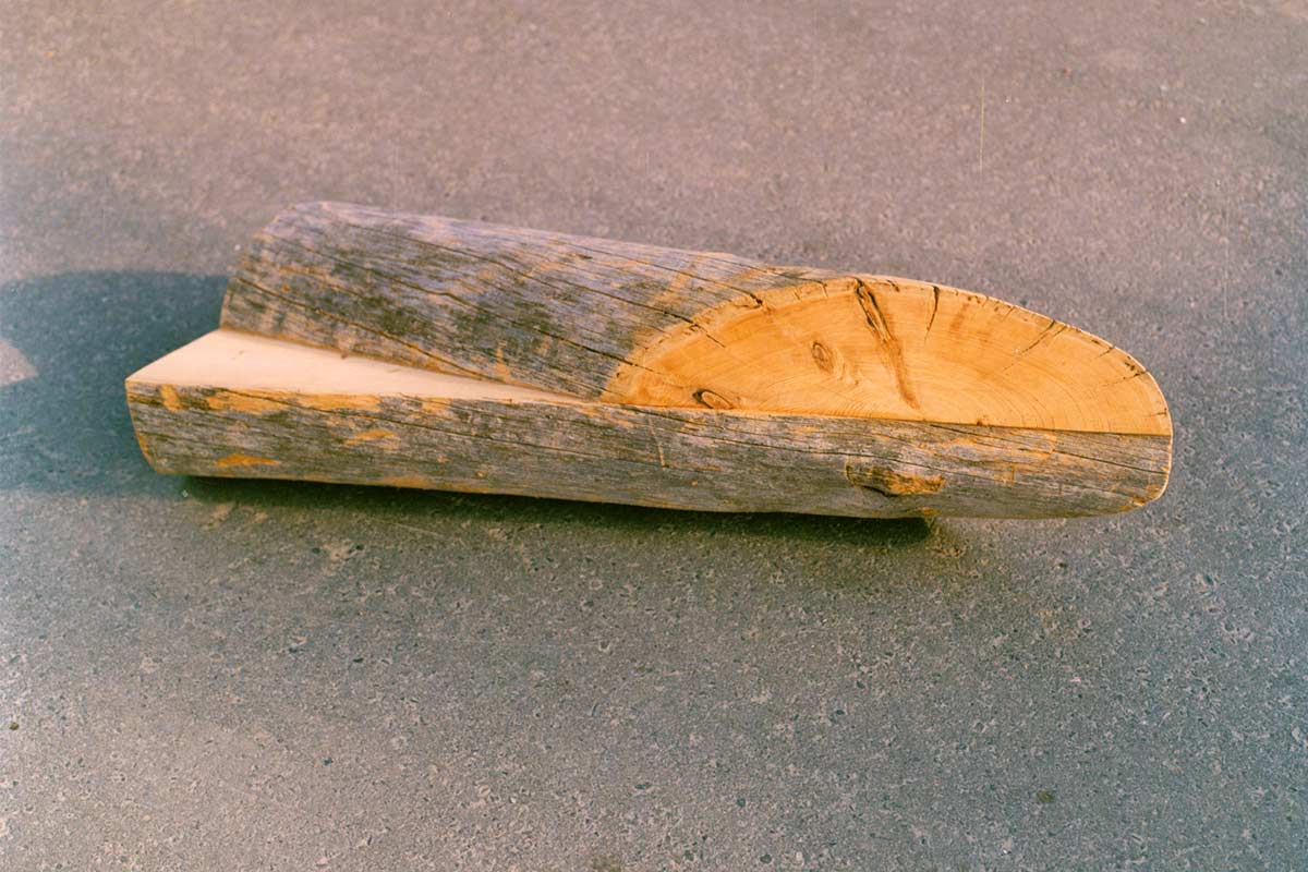 wooden sculptures by Finnish/Dutch sculptor Lucien den Arend - sculptures in kelo wood